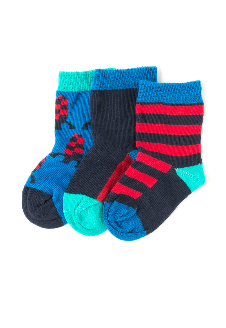 Set multicolor de sosete - 3 perechi